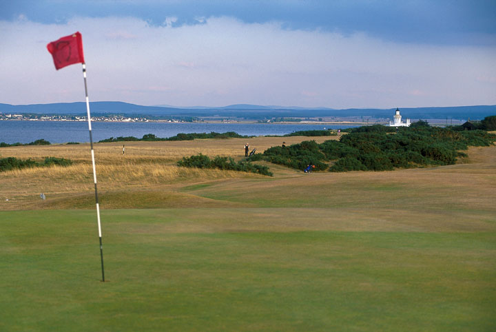 The Fortrose and Rosemarkie golf course in Scotland.