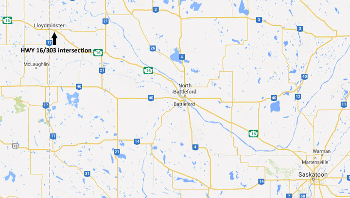 Teen dead, another in critical condition after a crash east of Lloydminster, Sask. on the long weekend.