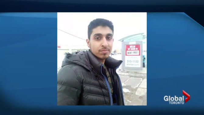 Hamid Aminzada, 19, was killed after being stabbed inside North Albion Collegiate in Etobicoke on Sept. 23, 2014.