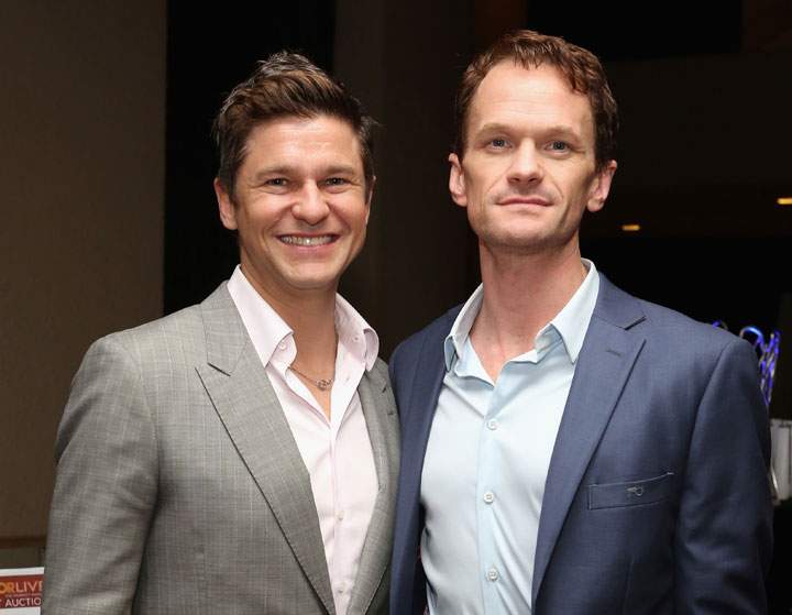 Neil Patrick Harris and David Burtka