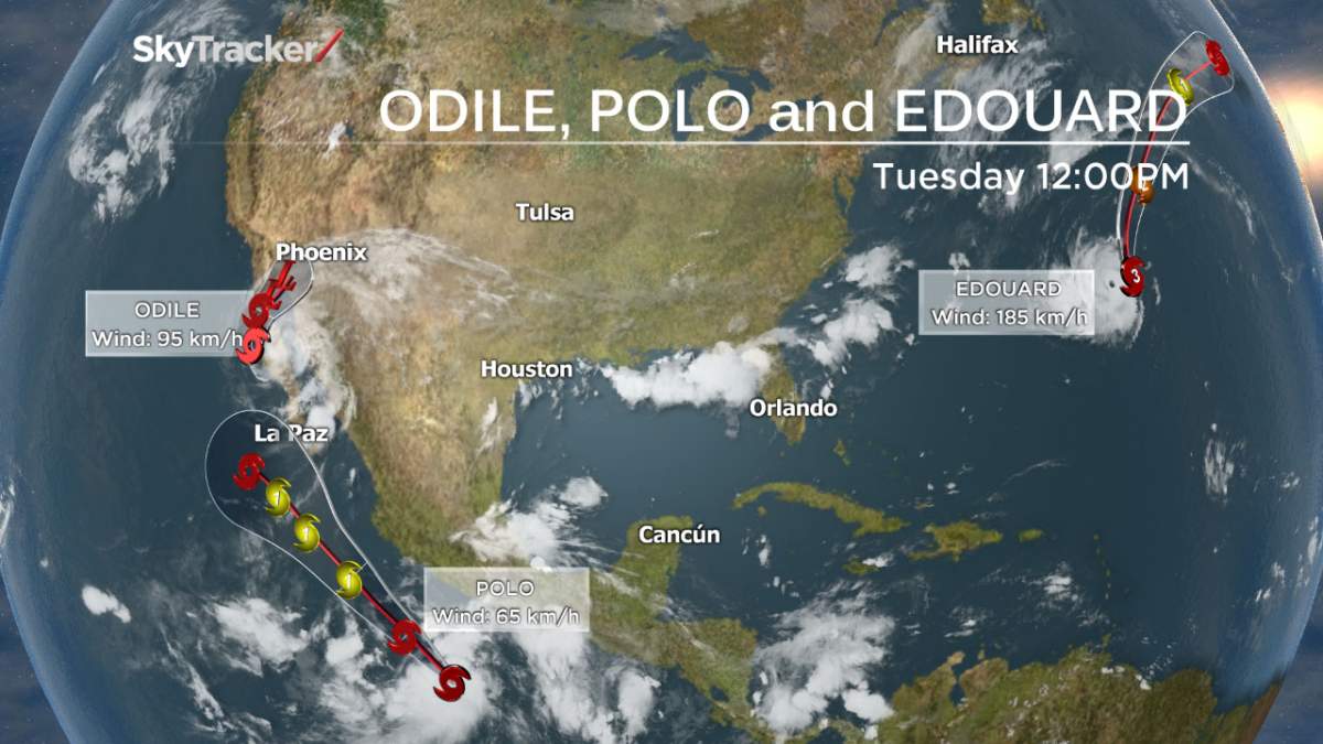 Hurricanes continue in Pacific, Atlantic and China