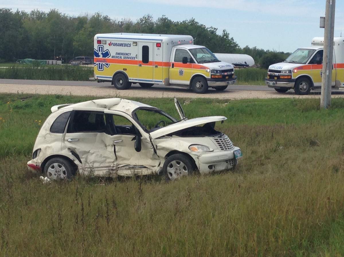 Crash on the Perimeter sends three people to hospital - Winnipeg ...