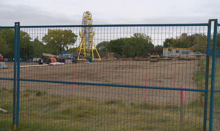 The new and improved Kinsmen Park is starting to take shape in Saskatoon.
