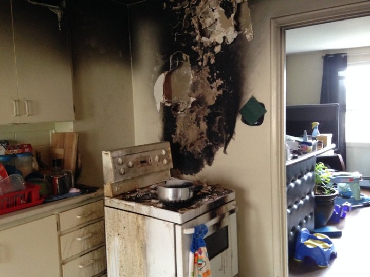Small kitchen fire wreaks major havoc for Halifax family Halifax