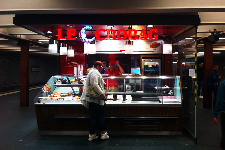 Le Crobag - a common coffee shop in Berlin