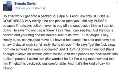 Social media post on bad TTC bus behaviour goes viral - image