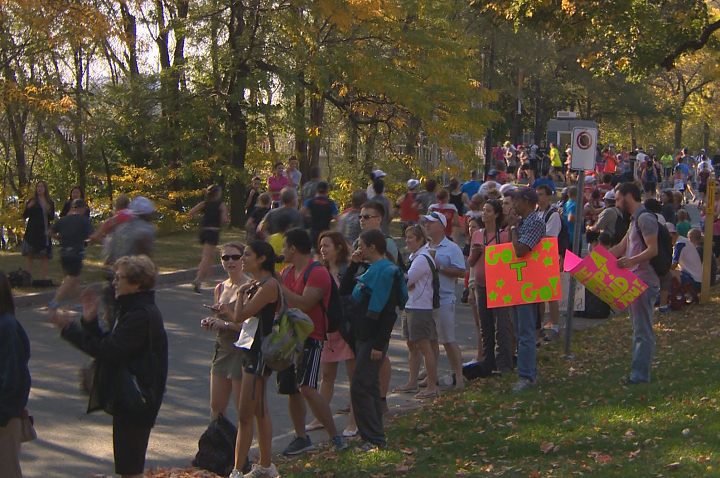 Montreal marathon.