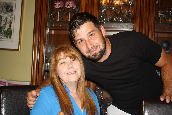 Missing 27-year-old Matthew Kustra pictured with his mother.