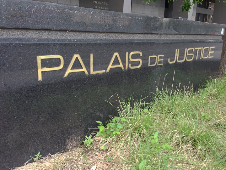The exterior of Montreal's Palais de justice.