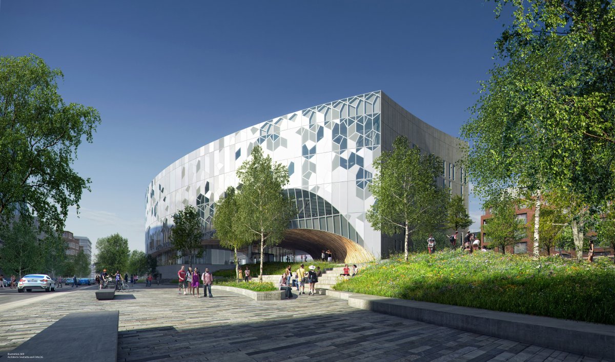 The Calgary Municipal Land Corporation (CMLC) unveiled the final architectural design for the New Central Library on Tuesday, September 23rd, 2014. 