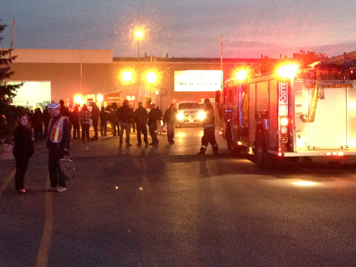 New Flyer fire Winnipeg