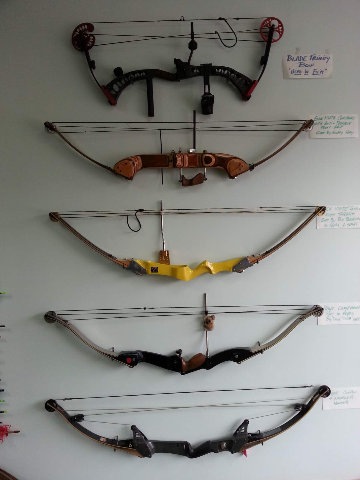 Bows stolen from Boorman Archery.