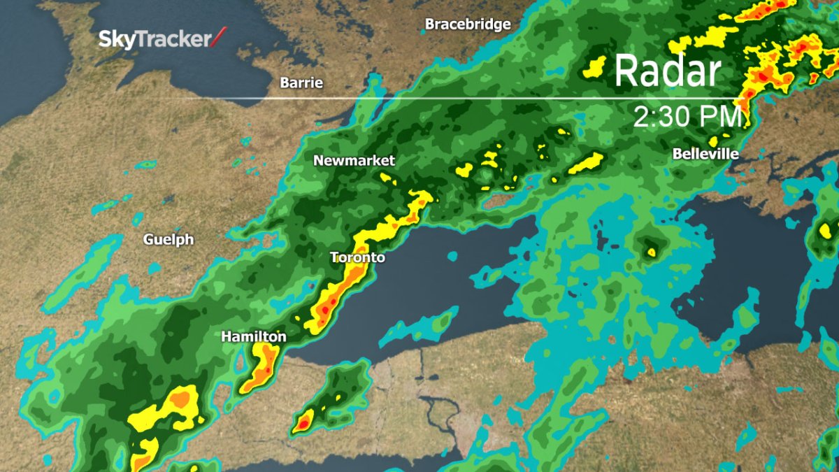 Environment Canada issues special weather statement for Toronto - image