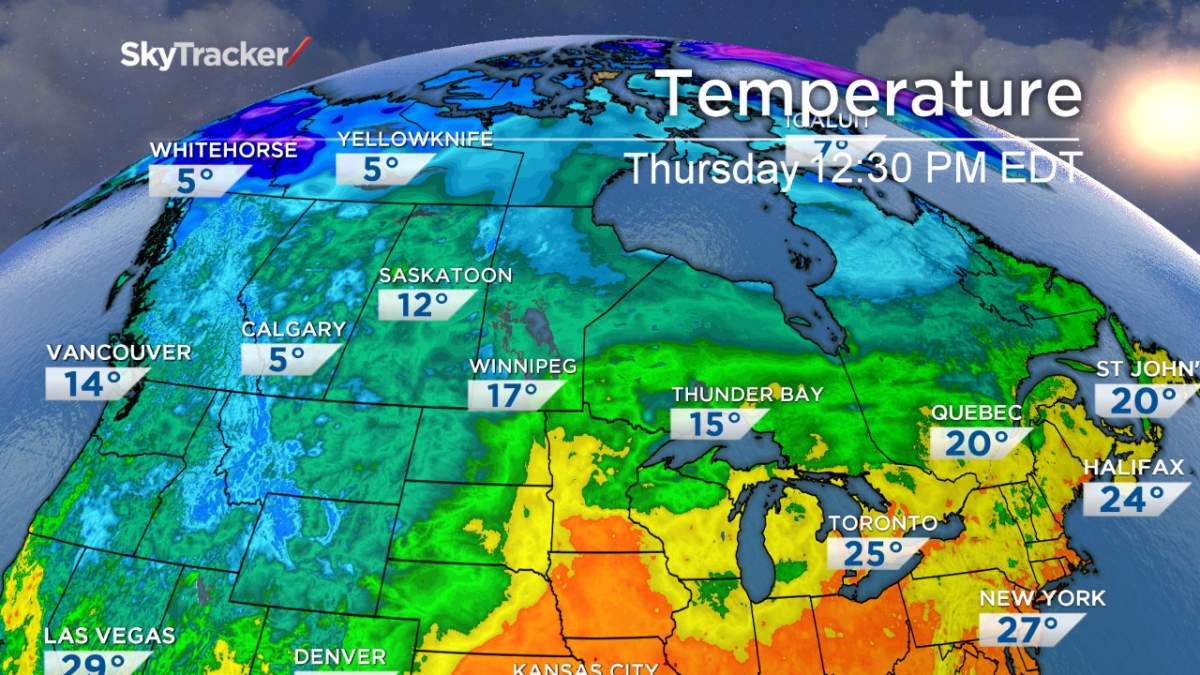 Why is it snowing in Alberta while Ontario is baking in the heat? - image