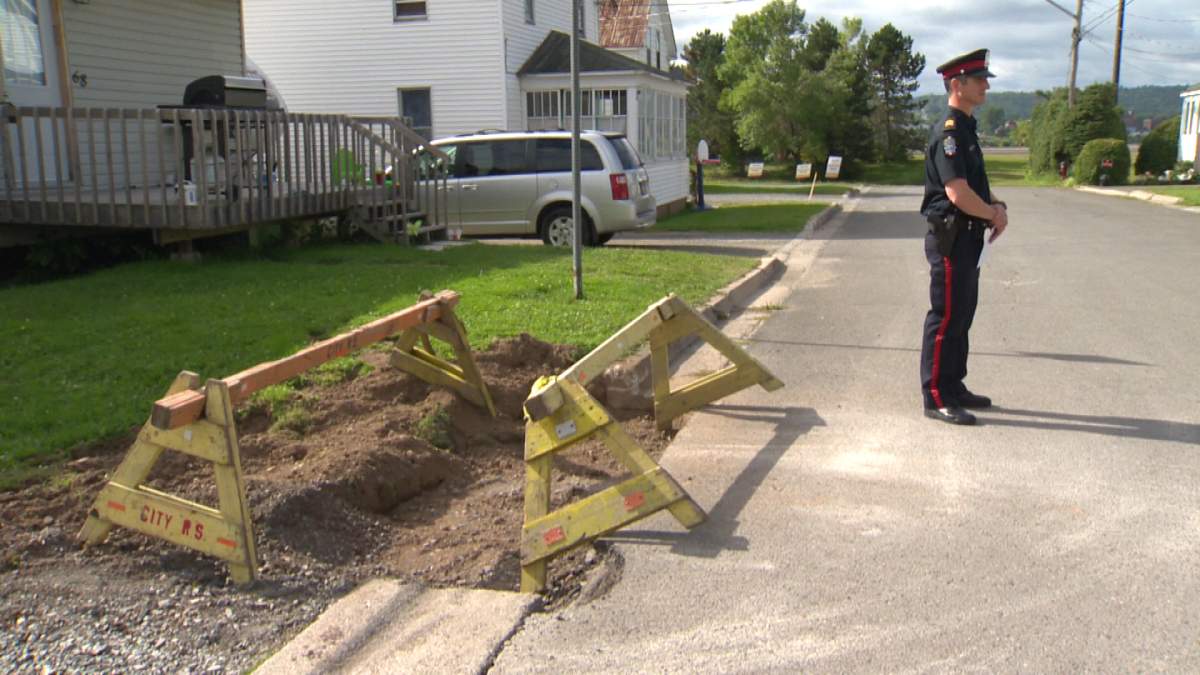 This is the location where Peter Bryden was found, just after 4:30 a.m. on Saturday, September 13th.  