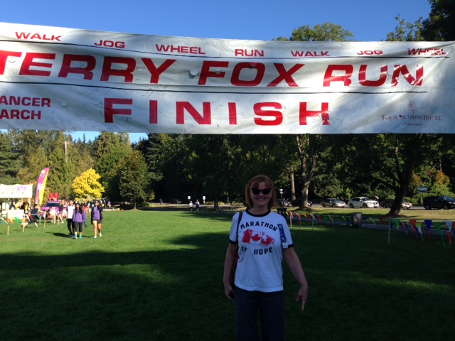 Hundreds of runners turned out for the annual Terry Fox Run Sunday morning in Stanley Park. Credit: Jill Krop, Global News.