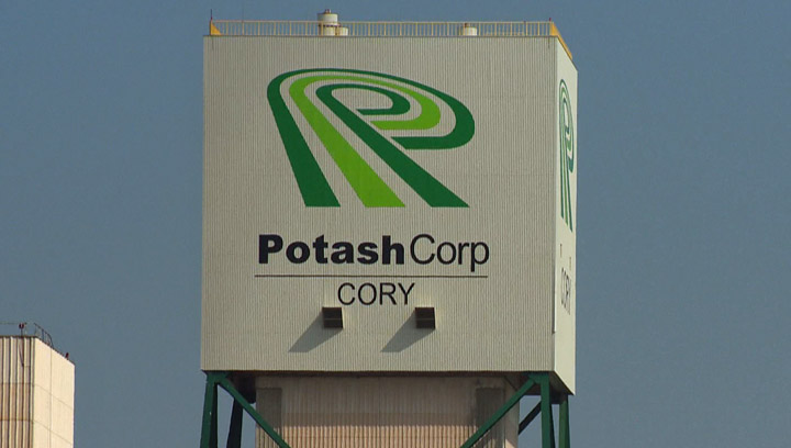 No injuries reported after a fire Tuesday evening at the PotashCorp Cory mine west of Saskatoon.
