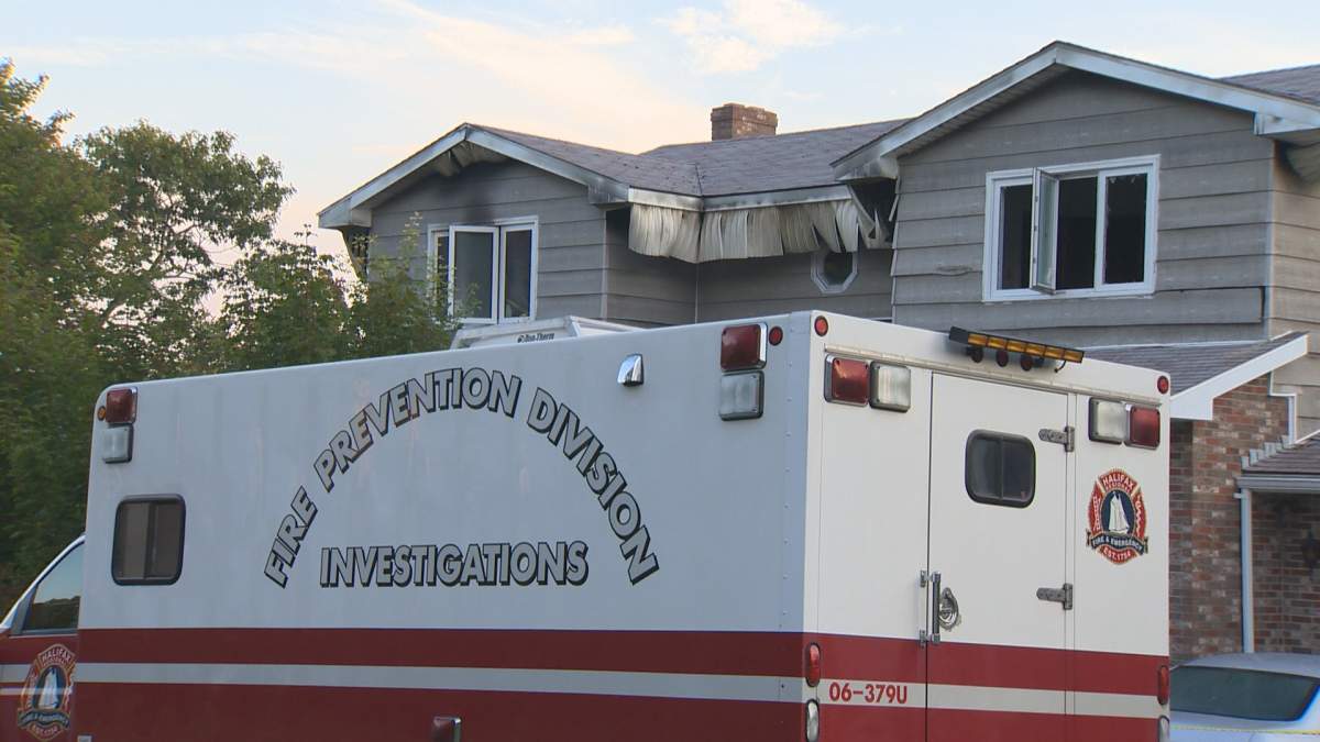 Fire on Winona Cres