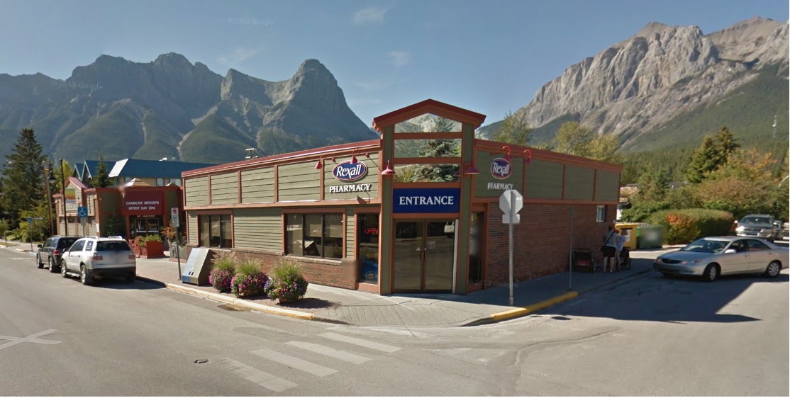 Rexall Pharmacy in Canmore.
