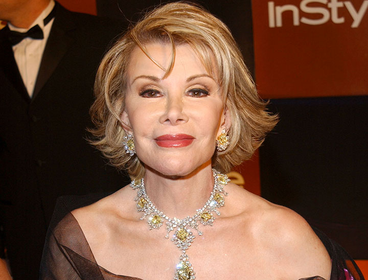 Joan Rivers, pictured in 2003.