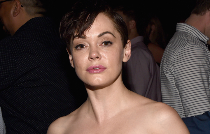 Actress Rose McGowan attends an event on August 14, 2014 in West Hollywood, California.  