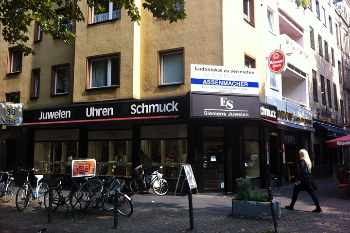 Jewelry store in Cologne