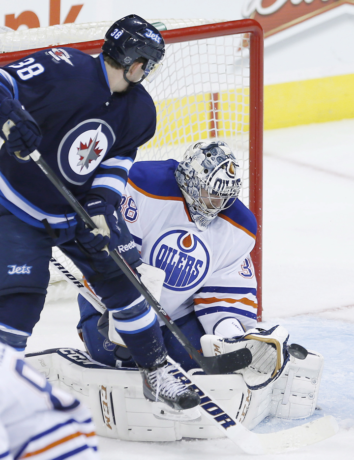 Winnipeg Jets Edmonton Oilers MTS Centre NHL hockey