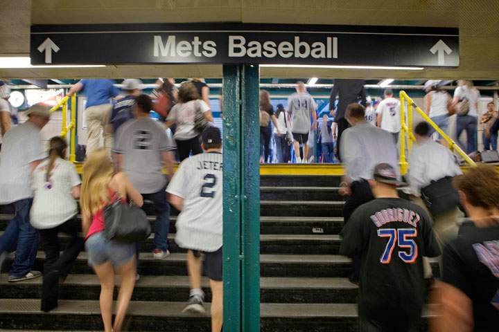 If you’re taking the stairs, stay to your right.