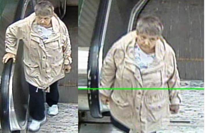 If you know this woman please call the Transit Police.