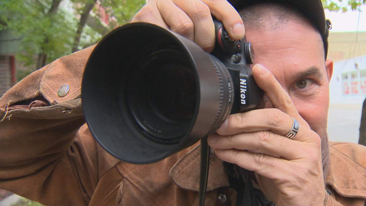 Tim Van Horne is travelling across the country taking portraits of Canadians.