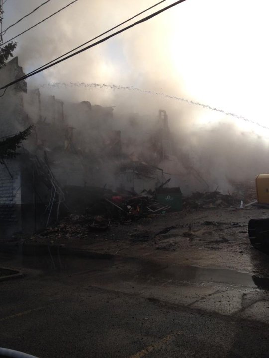 PHOTOS Fire consumes historic Towers Hotel in Dauphin, Manitoba Winnipeg Globalnews.ca