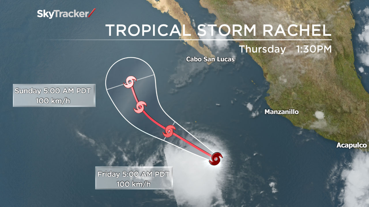 Another Tropical Storm Forms In Pacific - National | Globalnews.ca