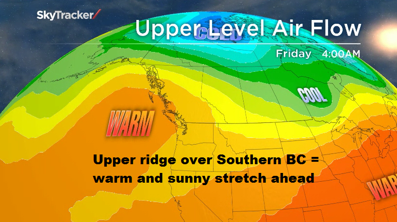 Okanagan Forecast: Back to Summer-like Conditions - image