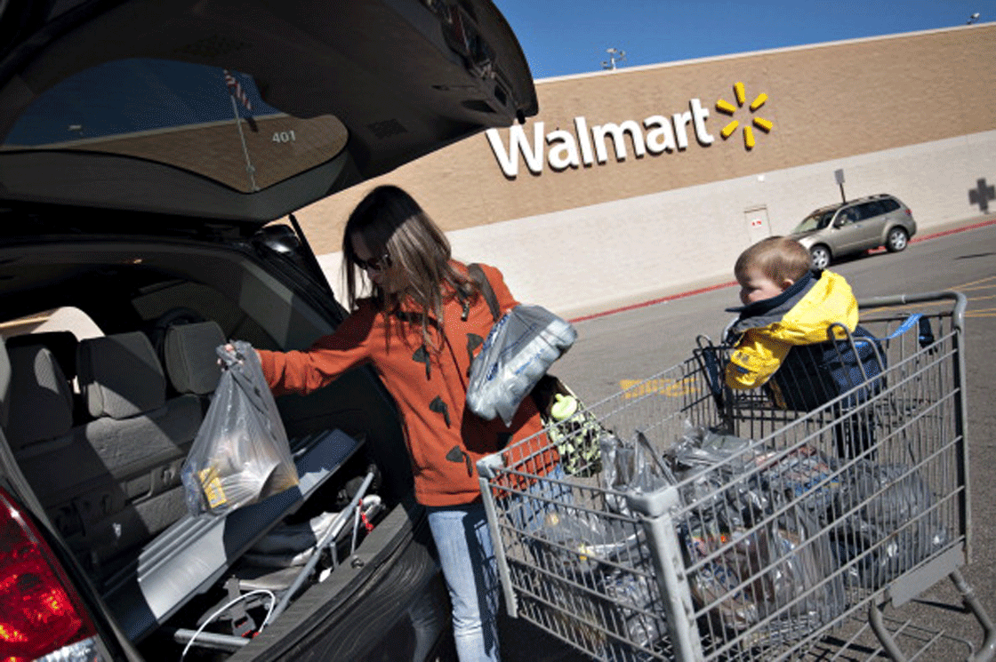 Walmart is feeling pressure on all sides at U.S. stores.