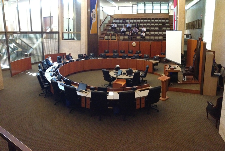 Winnipeg City Hall chambers