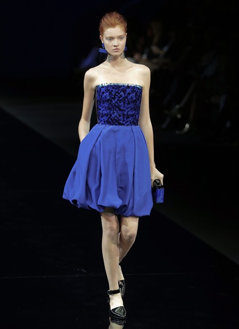 Milan Fashion Armani for Scottish independence