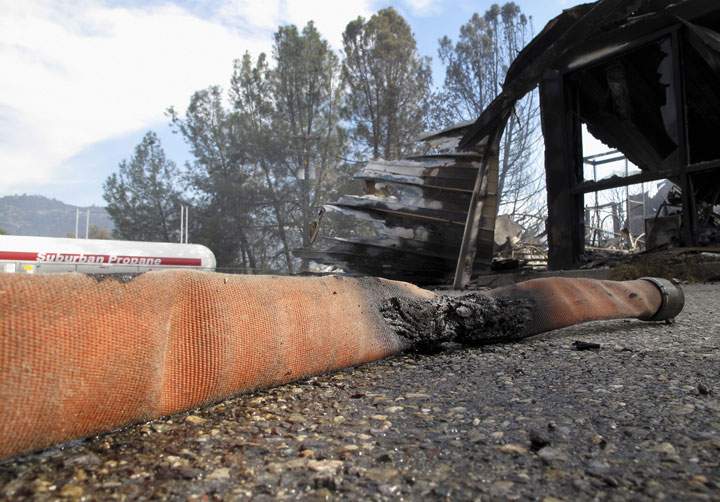 Yosemite wildfire