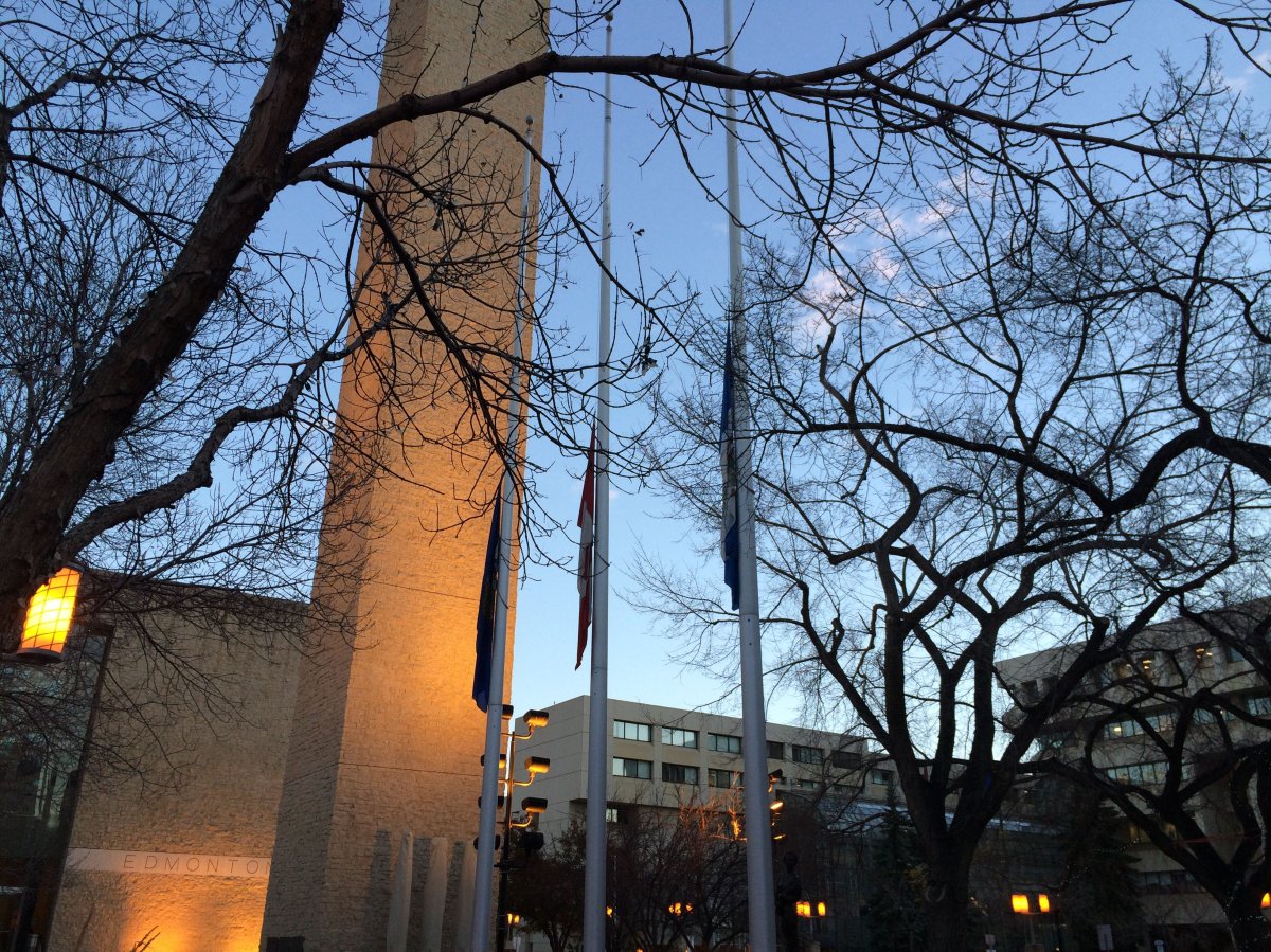 Flags lowered at Alberta Legislature to honour Canadian soldiers