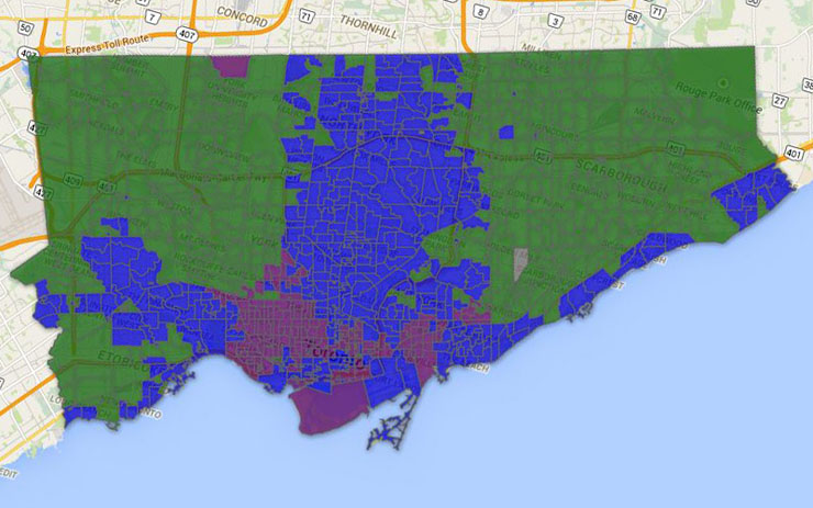 Poll-level maps show Toronto’s election in extreme detail - image