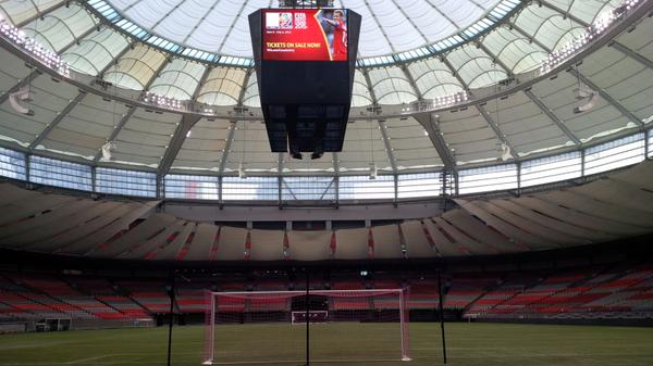 BC Place stadium in Vancouver, B.C.
