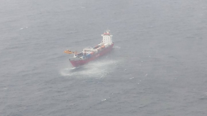 VIDEO: Russian container ship adrift off coast of Haida Gwaii being ...