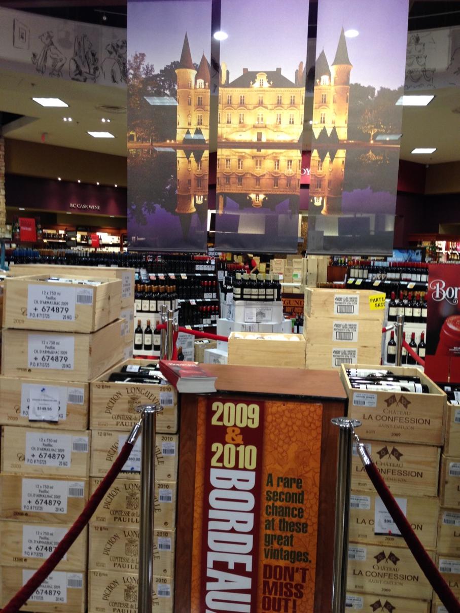 The 2011 Bordeaux wines go on sale today at Signature Liquor Stores across BC.
