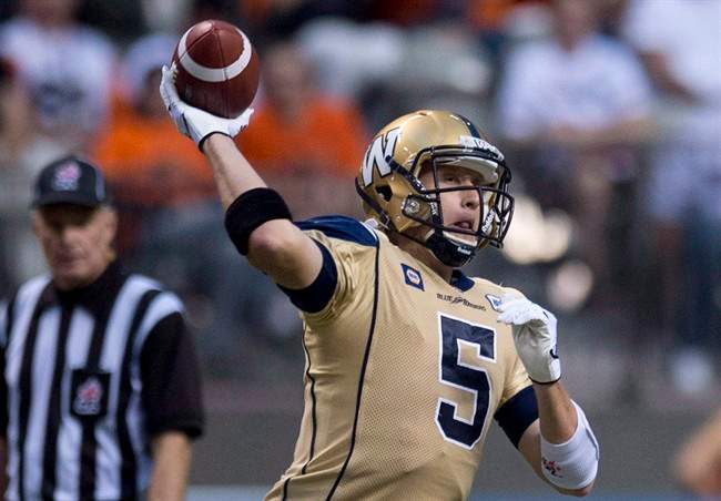 Blue Bomber quarterback Drew Willy's knee injury is thought not to be serious.