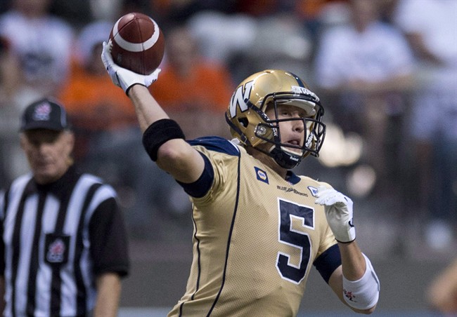 Blue Bomber quarterback Drew Willy's knee injury is thought not to be serious.