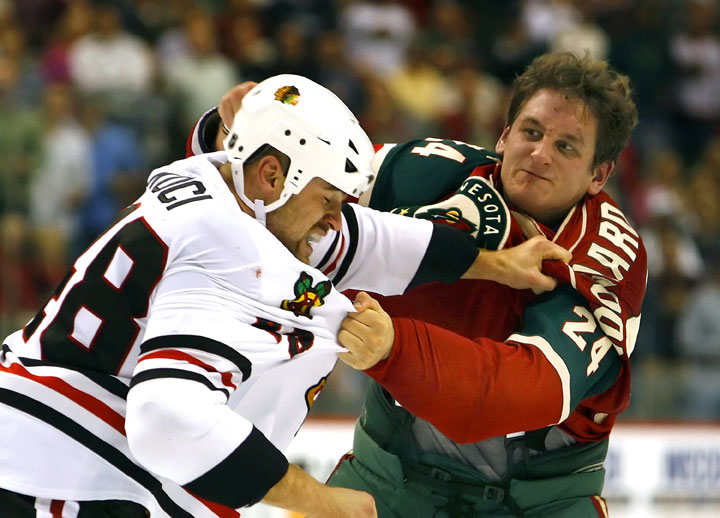 NHL -- Derek Boogaard embraced the fighting that took a toll on