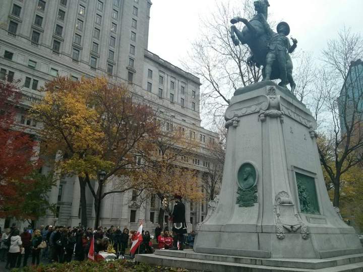 Vigil in Dorchester Square