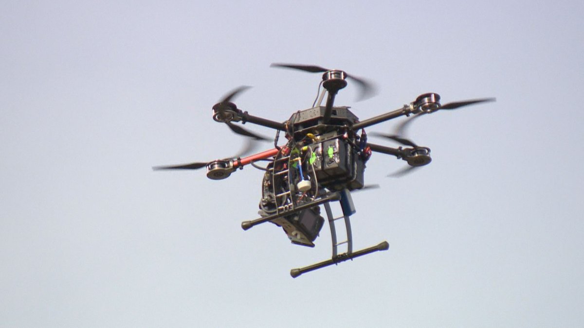 SaskPower showed off the newest addition to its team Tuesday. The Crown corporation has invested in a $25,000 drone with an infrared camera.
