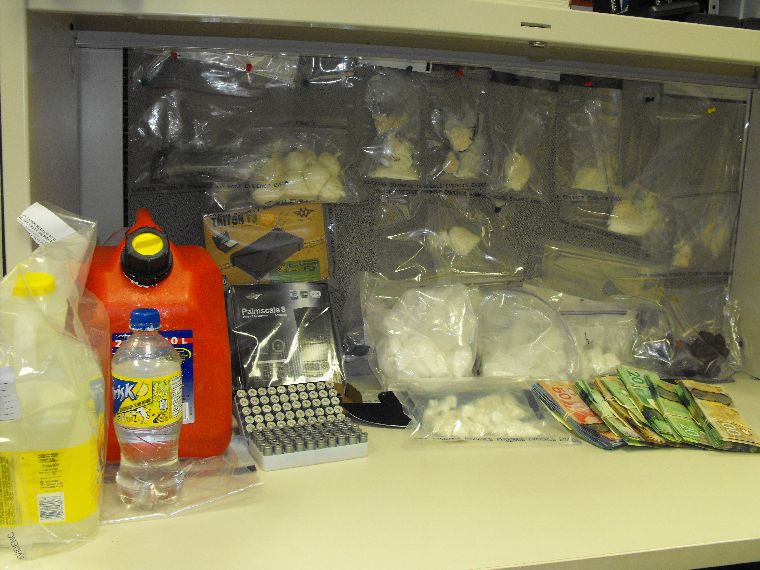 This was seized by RCMP last Friday after a search warrant was executed on two Edmonton homes.