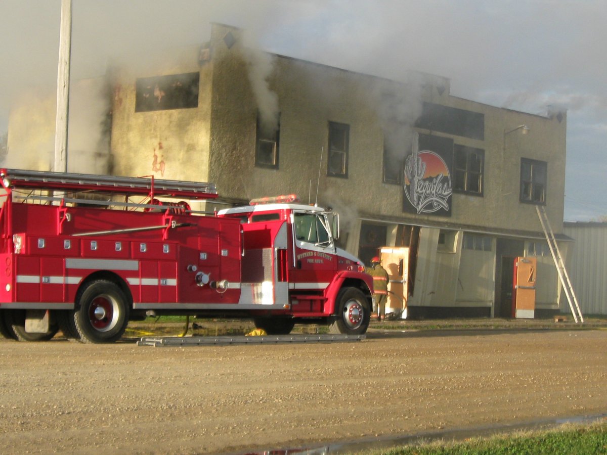 A small community in east-central Saskatchewan has lost its hotel to fire. Mounties say the fire at Tequila's Hotel in Elfros, Sask. began early this morning.