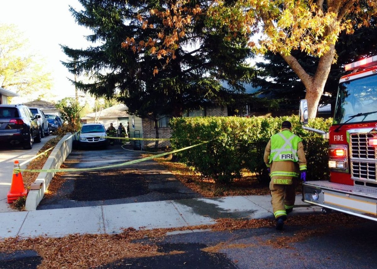 Fire crews rushed to the 300 block of Hendon Drive N.W. on Friday, October 3rd, 2014. 